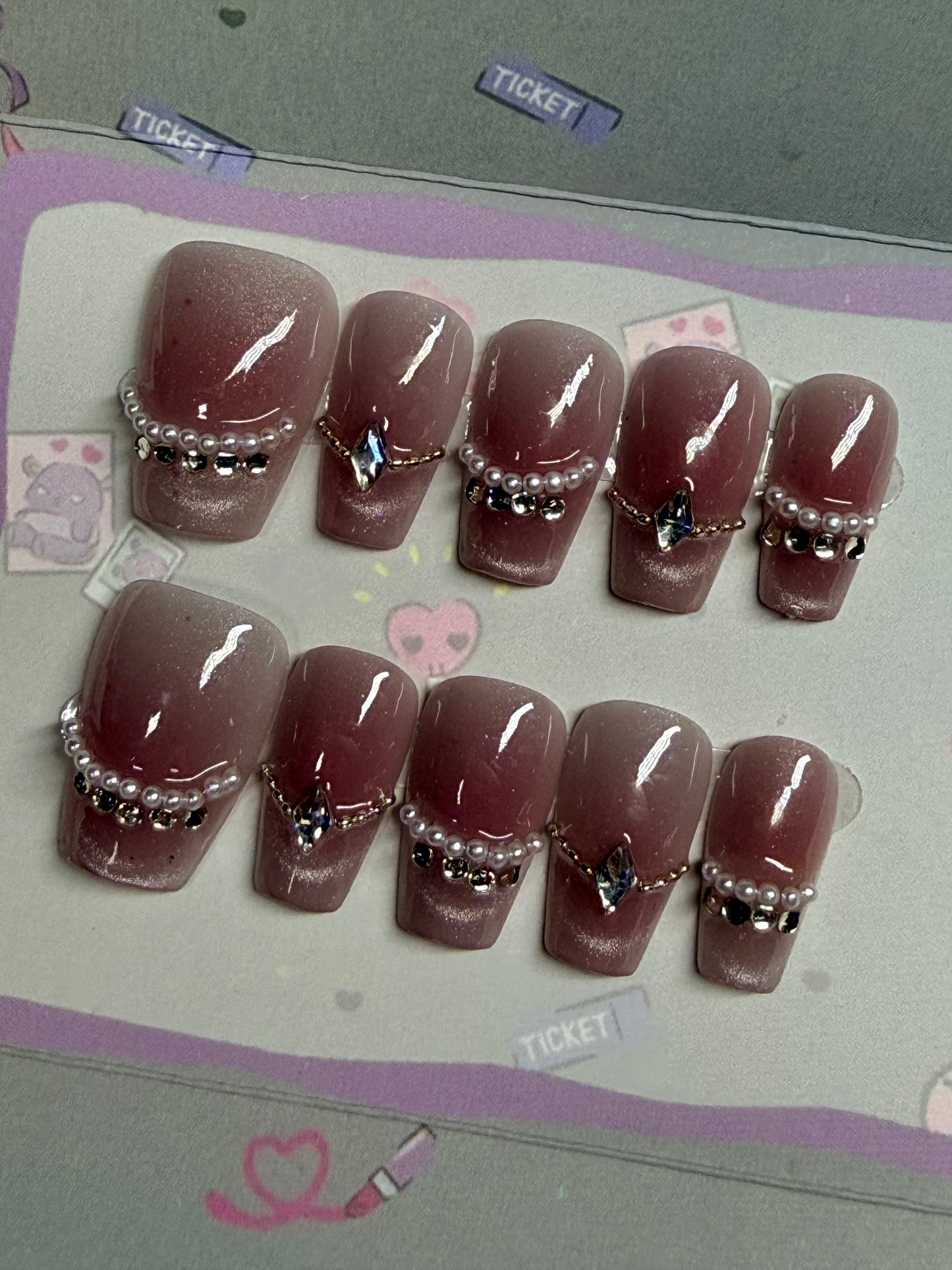 Press Ons, Size Large