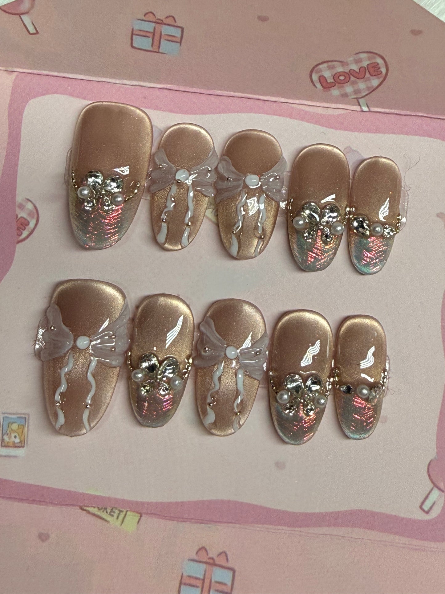 Press Ons, Size Large