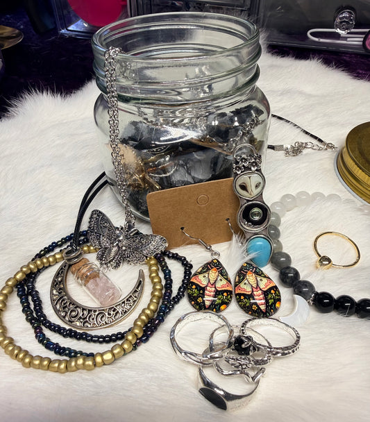 Small Mystery Jewelry Jar